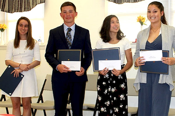 2019 Scholarship Recipients